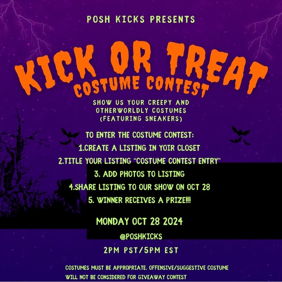 Kick or Treat Costume Contest!! - Picture 1 of 1